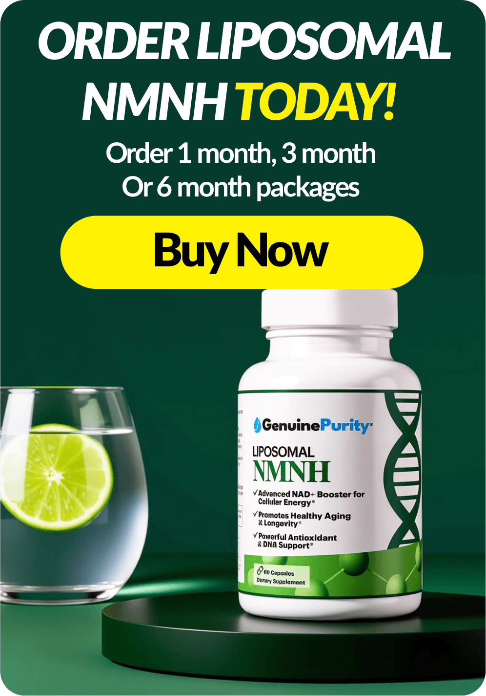 Order GenuinePurity NMNH at genuinepurity.com